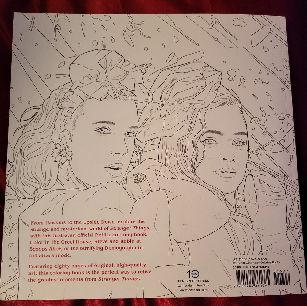 Stranger Things coloring book - Picture 2 of 6